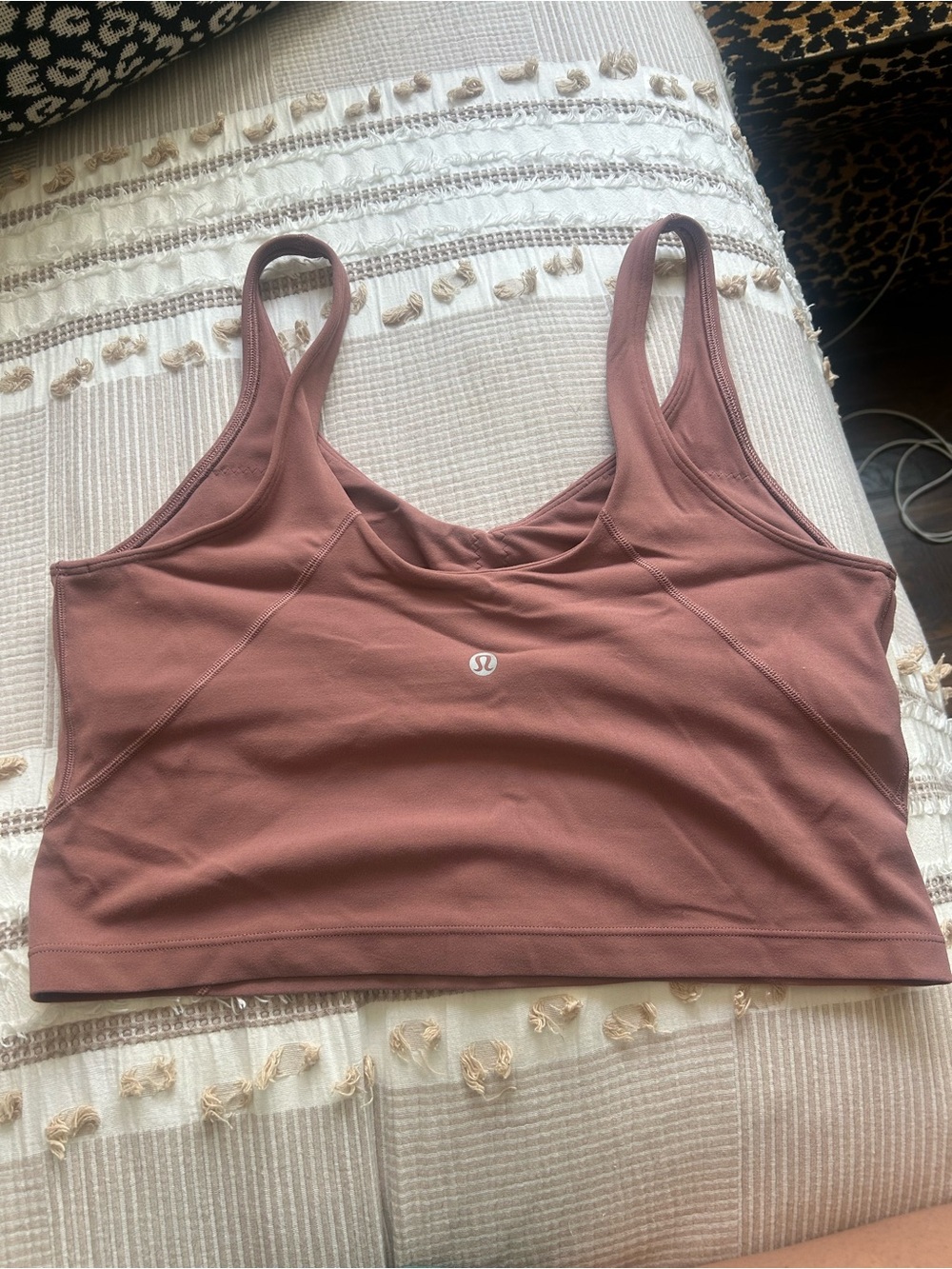 lululemon athletica Scoop Neck Sports Bra - Mauve